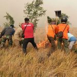 Savana Gunung Bromo Terbakar
