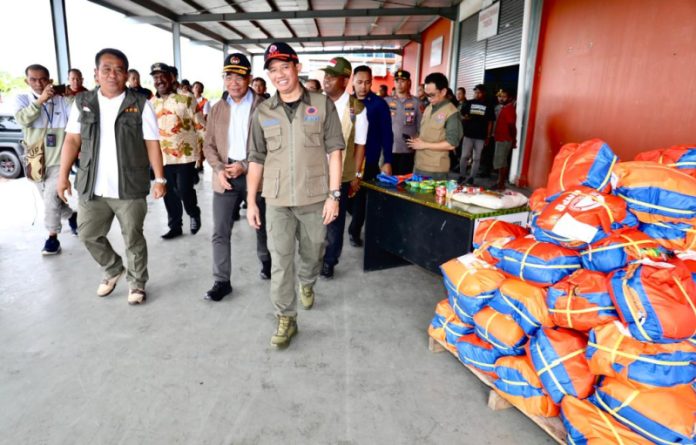 BNPB distribusikan sebanyak 5.228 kg logistik Papua Tengah
