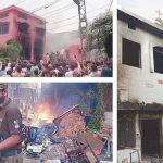 Pakistan Rusuh Gegara Penistaan Agama, Massa Bakar Gereja dan Rumah.