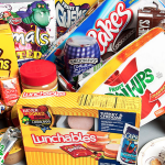 ilustrasi makanan kemasan