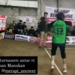 Viral Duta Sheila On 7 Ikut Lomba Bola Voli Antar RT di Condongcatur Sleman