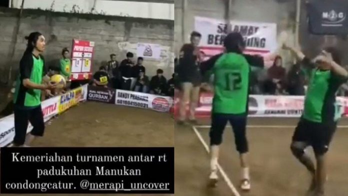 Viral Duta Sheila On 7 Ikut Lomba Bola Voli