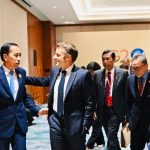 Presiden Jokowi Bertemu Presiden Macron, Apresiasi Investasi Prancis di Indonesia.