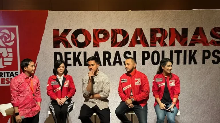 Kaesang Resmi jadi Ketum PSI, PDIP Beri Ucapan Selamat