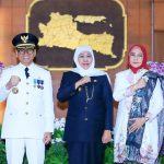 Gubernur Khofifah Lantik Heru Suseno Sebagai Pj Bupati Tulungagung, Terus Kejar Target Penurunan Stunting dan Kemiskinan Ekstrem.