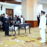 Gubernur Khofifah Lantik Heru Suseno Sebagai Pj Bupati Tulungagung, Terus Kejar Target Penurunan Stunting dan Kemiskinan Ekstrem