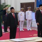 Presiden Jokowi Lantik Kepala Bakamla dan Kepala Barantin.