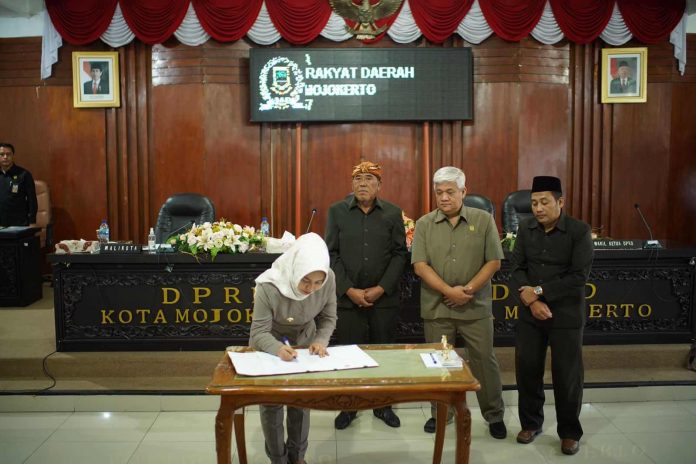 Pemkot dan DPRD Kota Mojokerto Sepakati Perubahan Dua Perangkat Daerah 