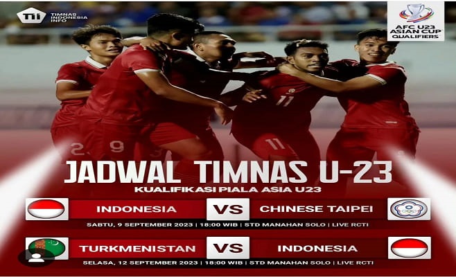 Prediksi Timnas Indonesia vs Chinese Taipei