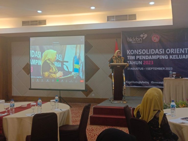 BKKBN Jatim adakan Konsolidasi Orientasi TPK untuk Percepatan Penurunan Stunting