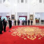 Presiden Jokowi Lantik Kepala Bakamla dan Kepala Barantin