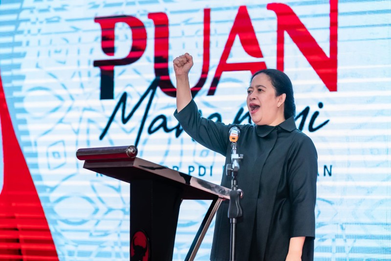 Resmikan Kantor DPC Wonogiri, Puan Minta ‘Banteng’ Tak Ciut Hadapi yang Ingin Pecah Belah PDIP