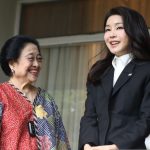 Momen Pertemuan Megawati dan Kim Keon Hee Ibu Negara Korsel di Istana Batu Tulis.