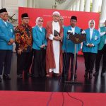 Presiden Jokowi Terima Pengurus Pusat Parmusi di Istana Merdeka.