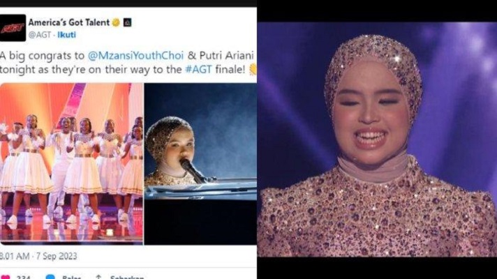 Putri Ariani Lolos ke Final Americas Got Talent