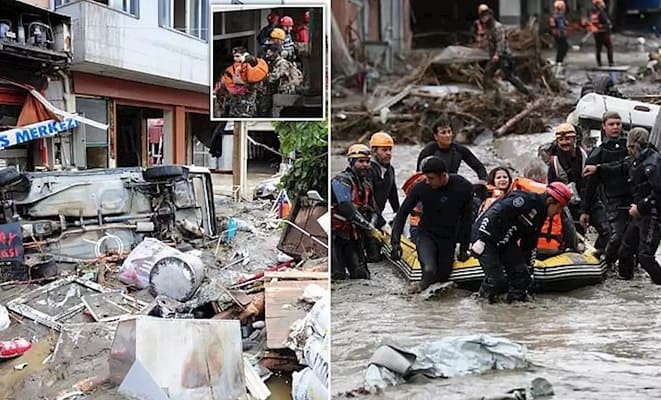 Banjir Bandang Melanda Turki hingga Yunani
