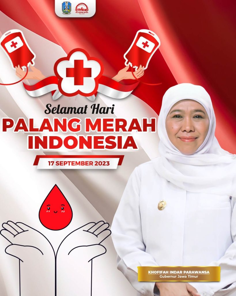HUT Ke-78 PMI, Khofifah Ajak Masyarakat Aktif Donor Darah