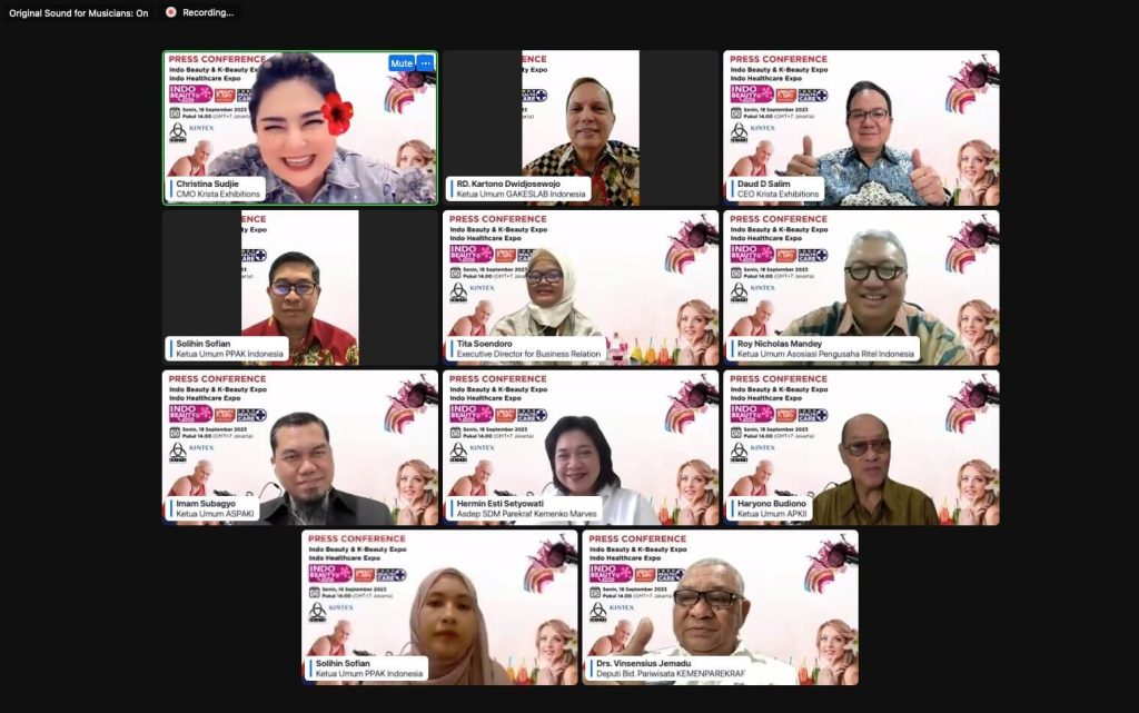 Krista Exhibitions Gandeng KINTEX Gelar Pameran Kecantikan dan Kesehatan
