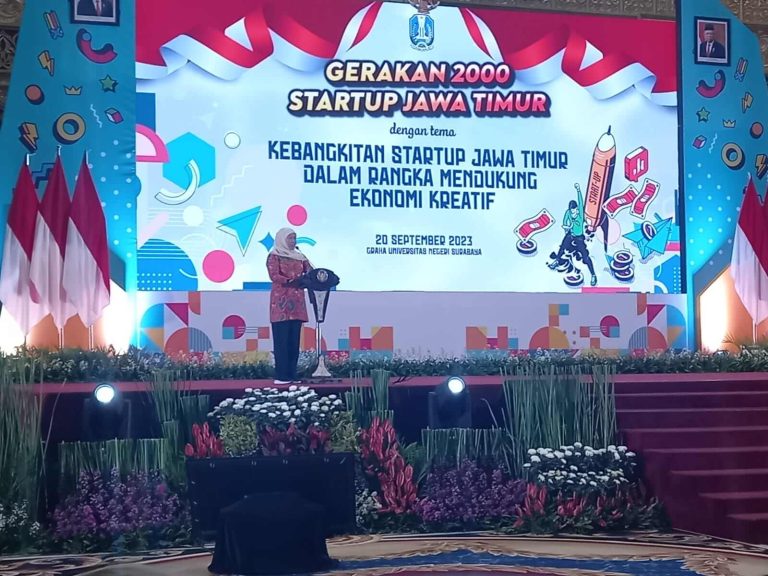 Gerakan 2000 Startup Jatim, Gubernur Khofifah Dorong Startup Perluas Jaringan