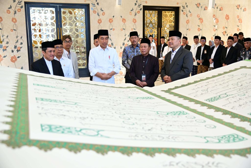 Jokowi Mushaf Al-Qur'an