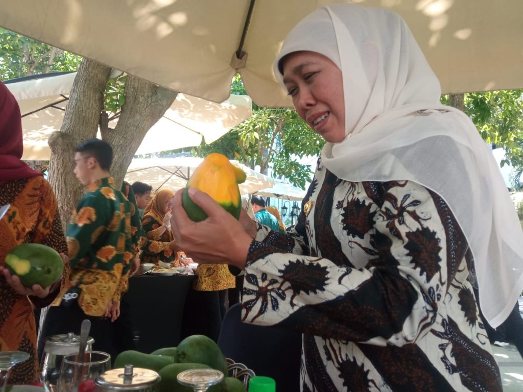 khofifah mangga kediri