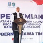 Gubernur Khofifah Resmikan Jembatan Mujur II Keloposawit Lumajang, Koneksitas Ekonomi, Pendidikan dan Sosial Kembali Pulih.