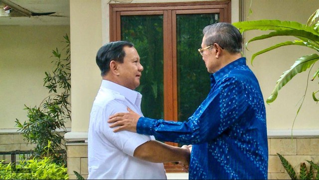 Prabowo Temui SBY