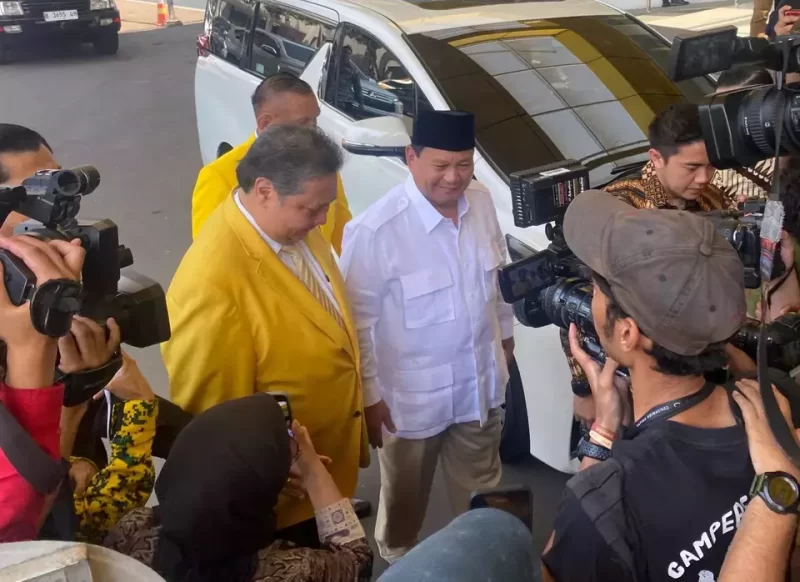 Prabowo HUT Golkar