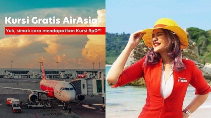 Cara Dapat Promo Kursi Gratis AirAsia