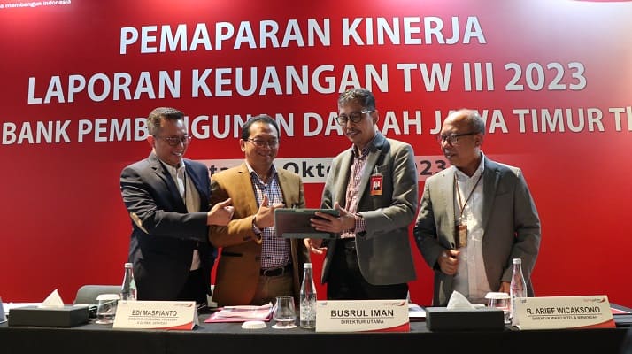 Bank Jatim Agresif Salurkan Kredit