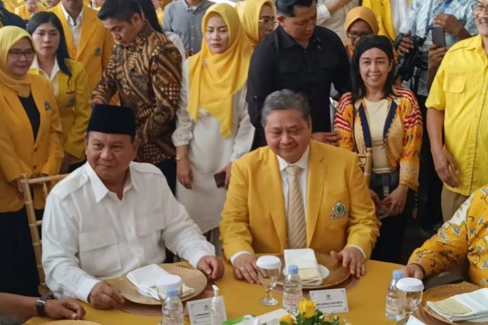 Prabowo HUT Golkar