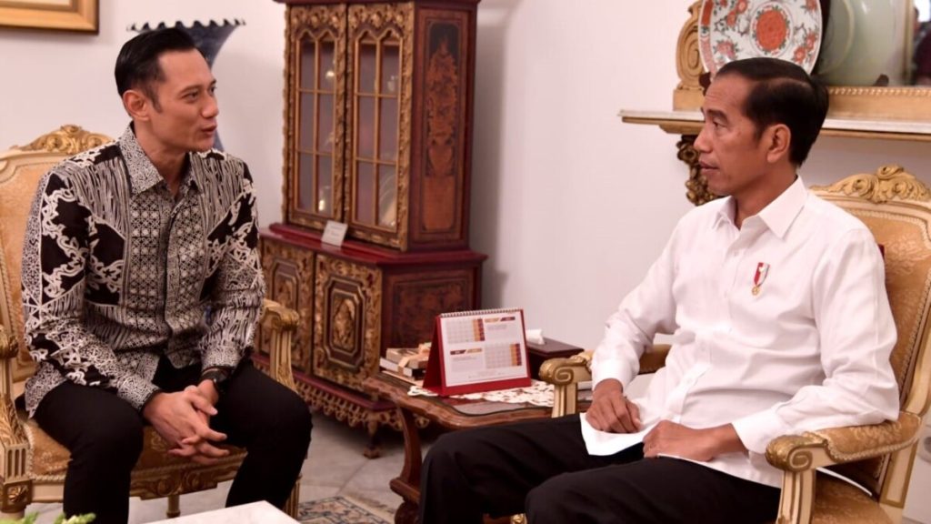 Jokowi bertemu AHY