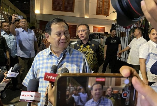 Prabowo Subianto Soal Cawapres Koalisi Indonesia Maju