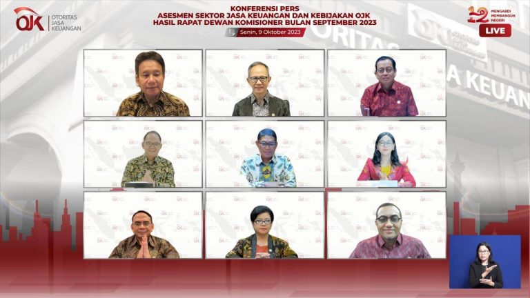 OJK Menilai Sektor Jasa Keuangan Nasional Tetap Terjaga Stabil