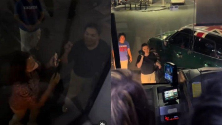 Viral Mini Cooper Hadang Bus TransJakarta