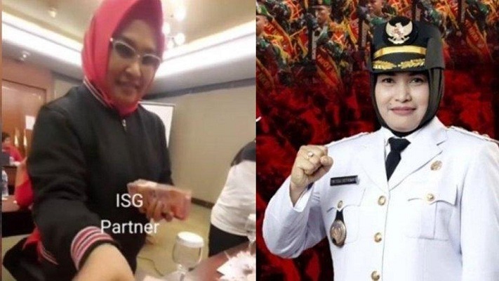 Video Wakil Bupati Blora Bagikan Duit