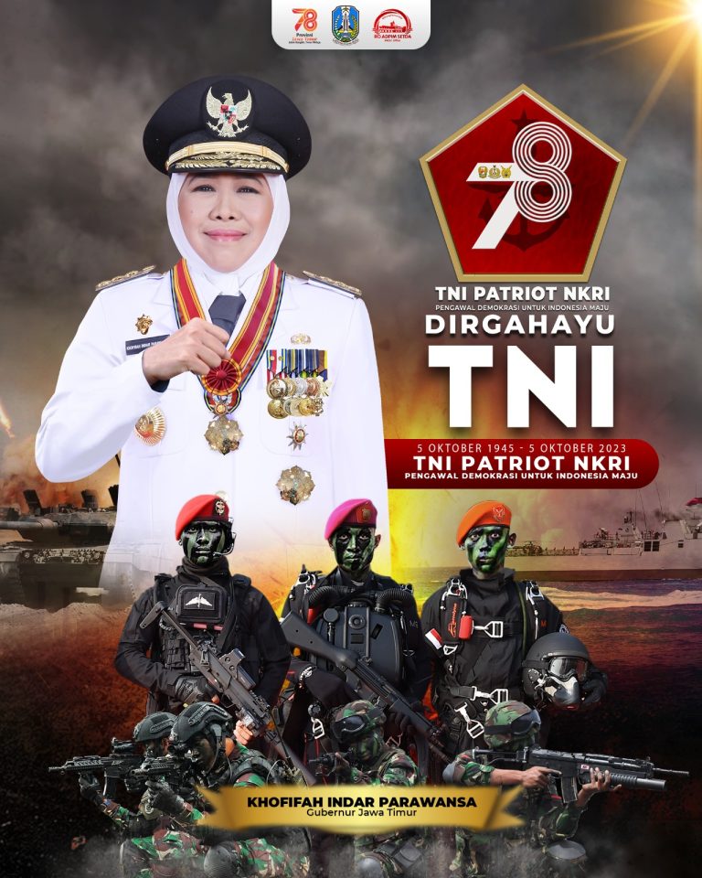 Gubernur Khofifah TNI