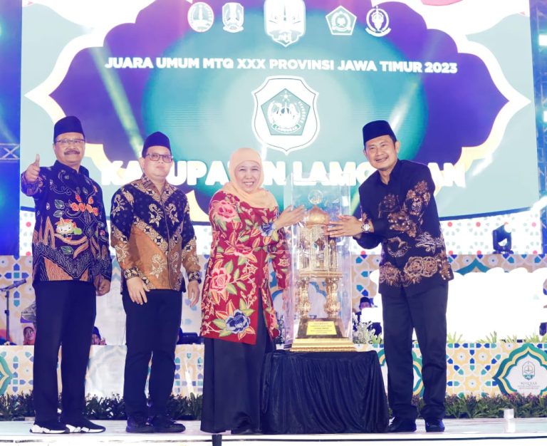 Tutup MTQ XXX Provinsi Jatim 2023, Gubernur Khofifah Apresiasi Pemkot dan Masyarakat Kota Pasuruan