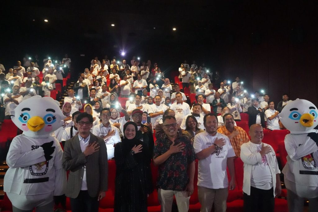 Film 'Kejarlah Janji' Persembahan KPU Perdana diputar di Bioskop Surabaya