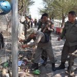 Satpol PP Kota Surabaya Lakukan Penataan, PKL Pantai Batu-Batu Kenjeran Dipindah ke SIB