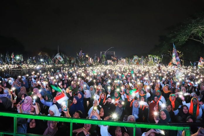 Parade Sholawat Hari Santri