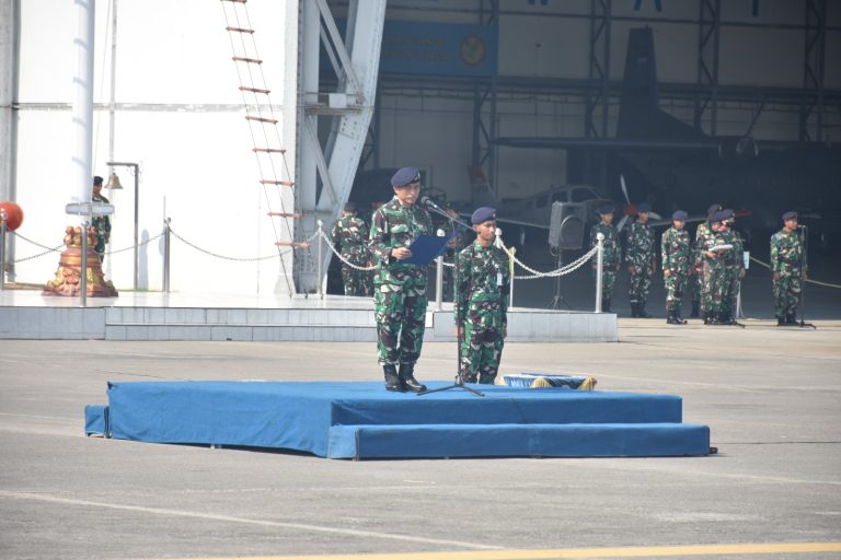 Komitmen Sumpah Pemuda 1928, Prajurit Puspenerbal Gelar Upacara Peringatan HSP