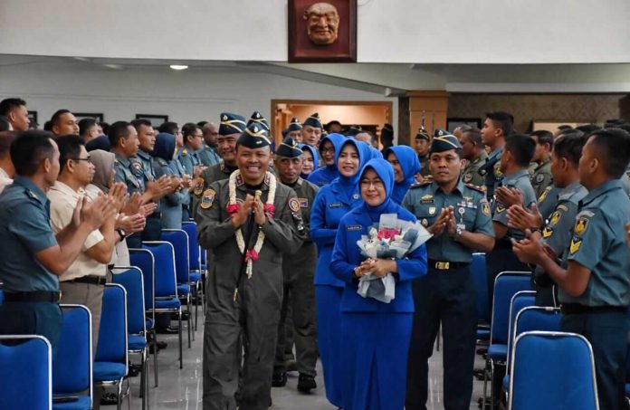 Laksda TNl Sisyani Jaffar Berikan Entry Briefing Awali Tugasnya Sebagai Danpuspenerbal