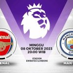 Prediksi Arsenal vs Manchester City di Premier League 2023/2024, Head to Head Hingga Jadwal Pertandingan.