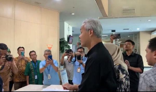 Ganjar Pranowo Cek Kesehatan