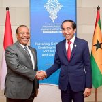 Presiden Jokowi Sambut Baik Pertemuan Pertama dengan PM Trovoada
