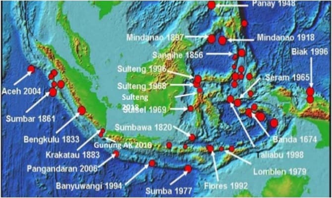 26 Provinsi di Indonesia Rawan Tsunami