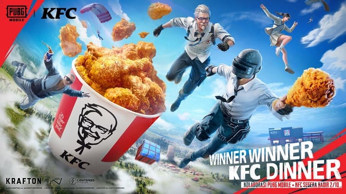 KFC dan PUBG Kolaborasi Hadirkan Gerai Virtual, Dapatkan Item Eksklusif Terbatasnya
