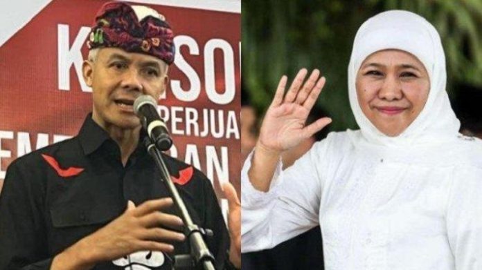 Ganjar Bakal Tarik Khofifah serta Ridwan Kamil