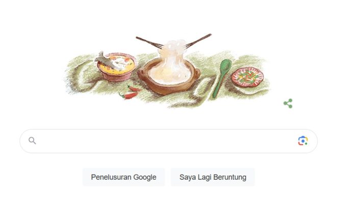 Google Doodle Papeda